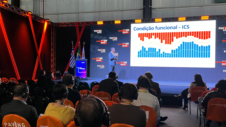 DNIT apresenta ações da casa em painel na Paving Expo