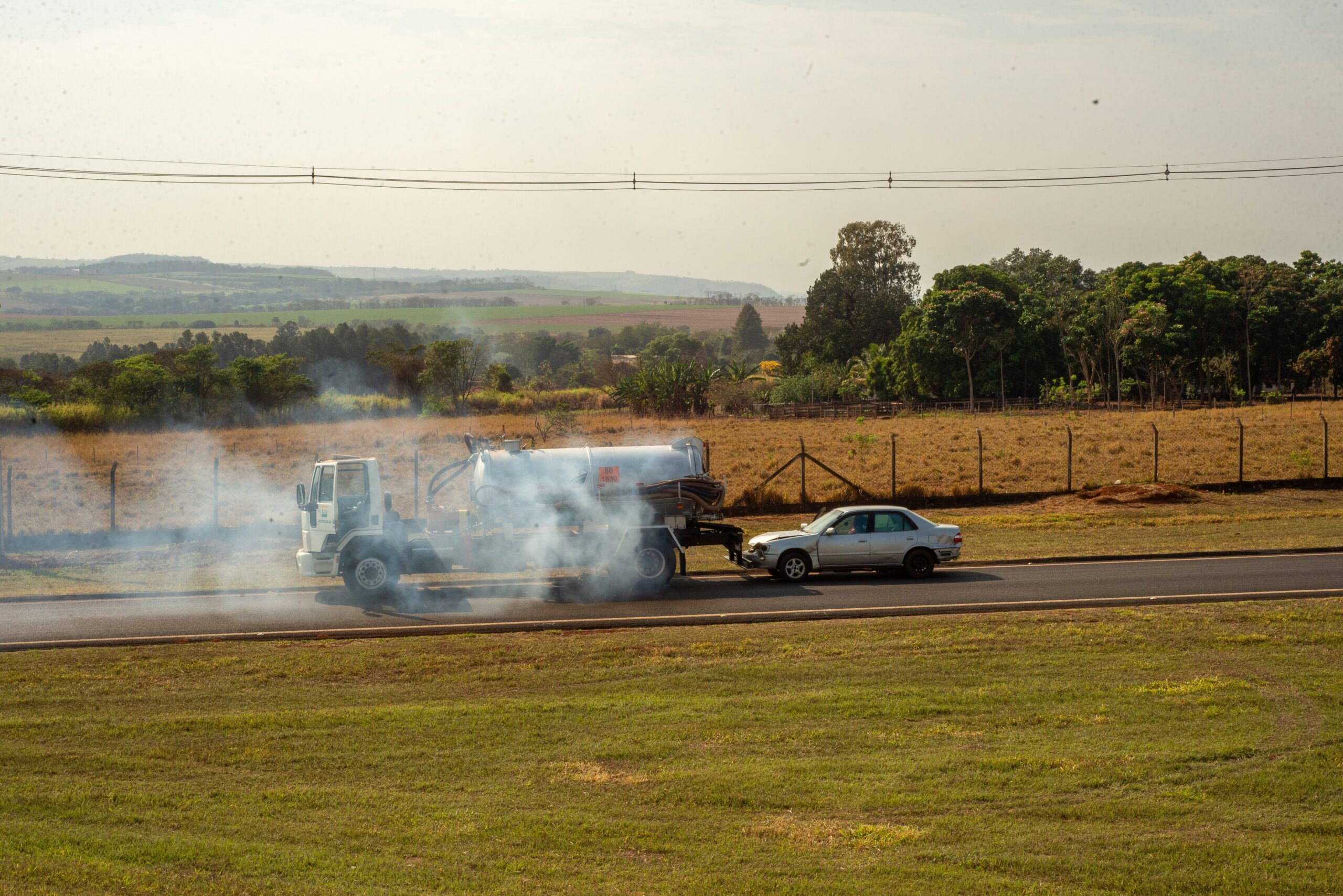 Entrevias orienta para cuidados com transporte de cargas de produtos perigosos
