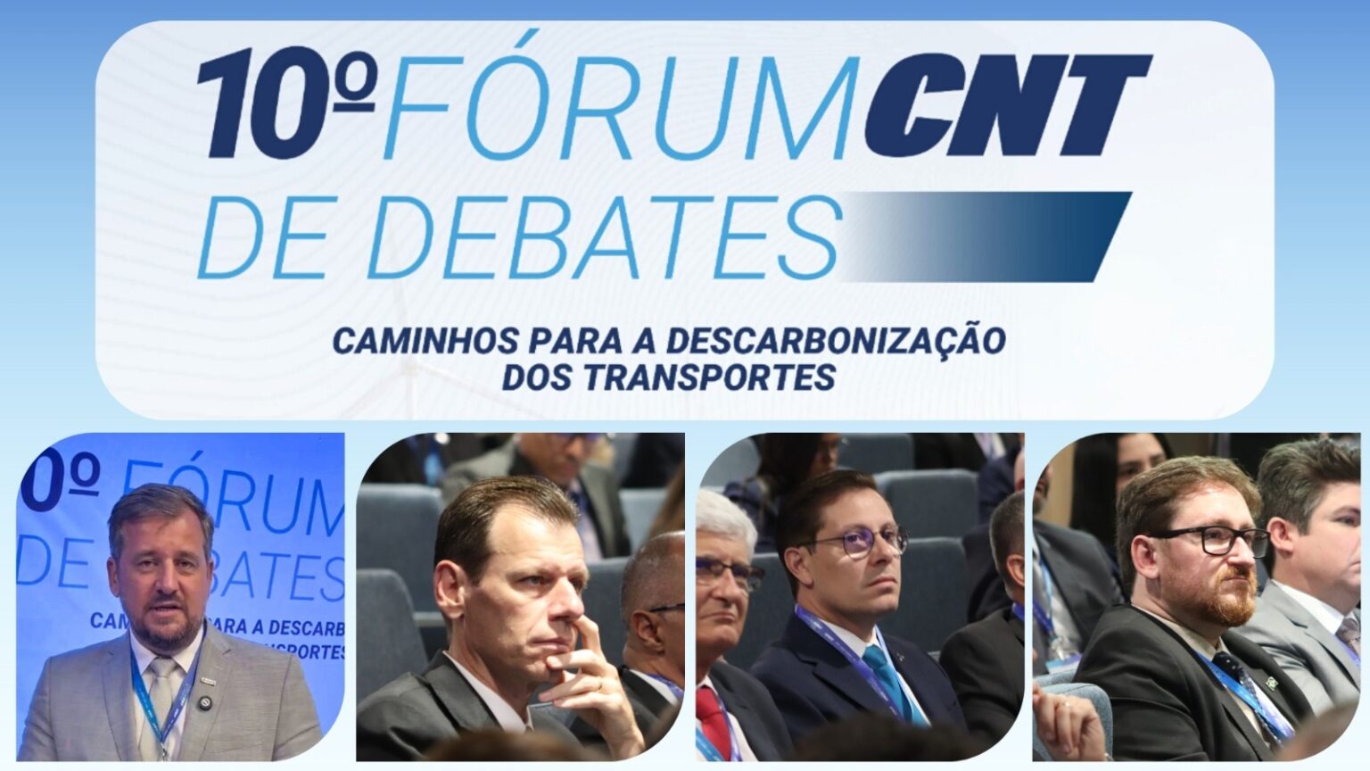 10º Fórum CNT sobre descarbonização dos transportes