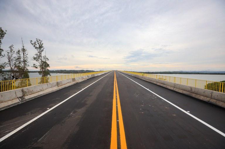 Rota COP30 vistoria nova ponte sobre o Rio Araguaia, que vai mudar a logística entre Tocantins e Pará