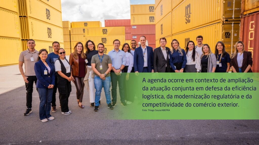 Diretor da FRENLOGI participa de agenda institucional voltada ao fortalecimento dos portos secos