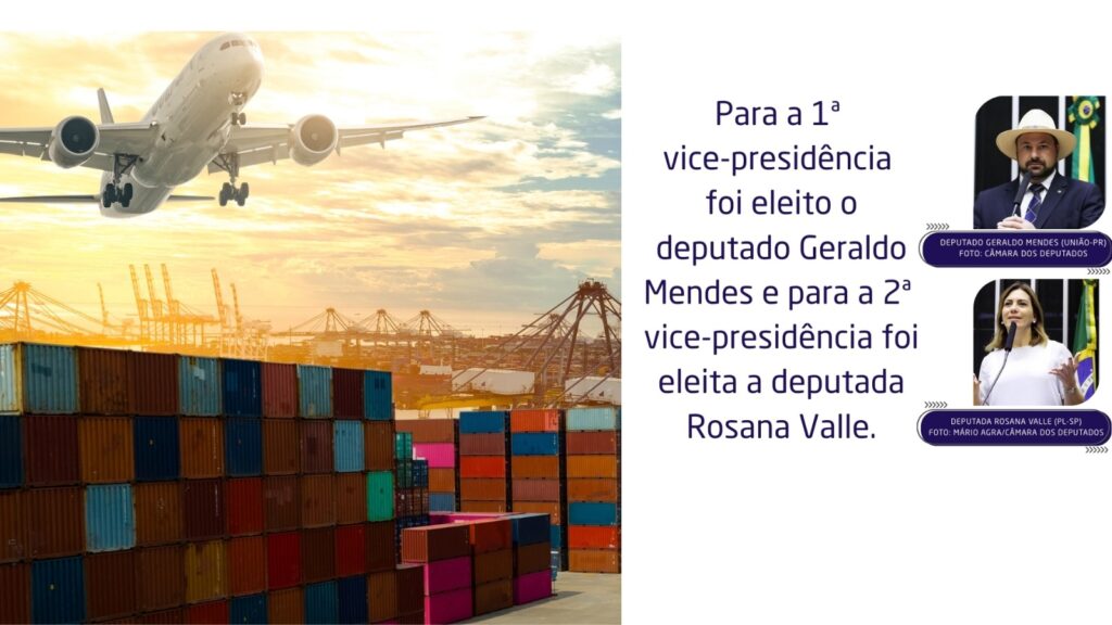 Deputados Geraldo Mendes e Rosana Valle, da FRENLOGI, assumem vice-presidências na CVT
