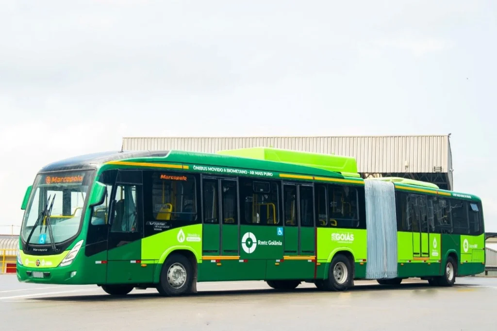 EcoGeo vai investir R$ 140 milhões em planta de biometano para uso na frota de ônibus em Goiás